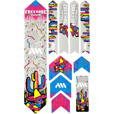Protection Adhésive pour Cadre ALL MOUNTAIN STYLE FIESTA 10 Pièces ALL MOUNTAIN STYLE Probikeshop 0